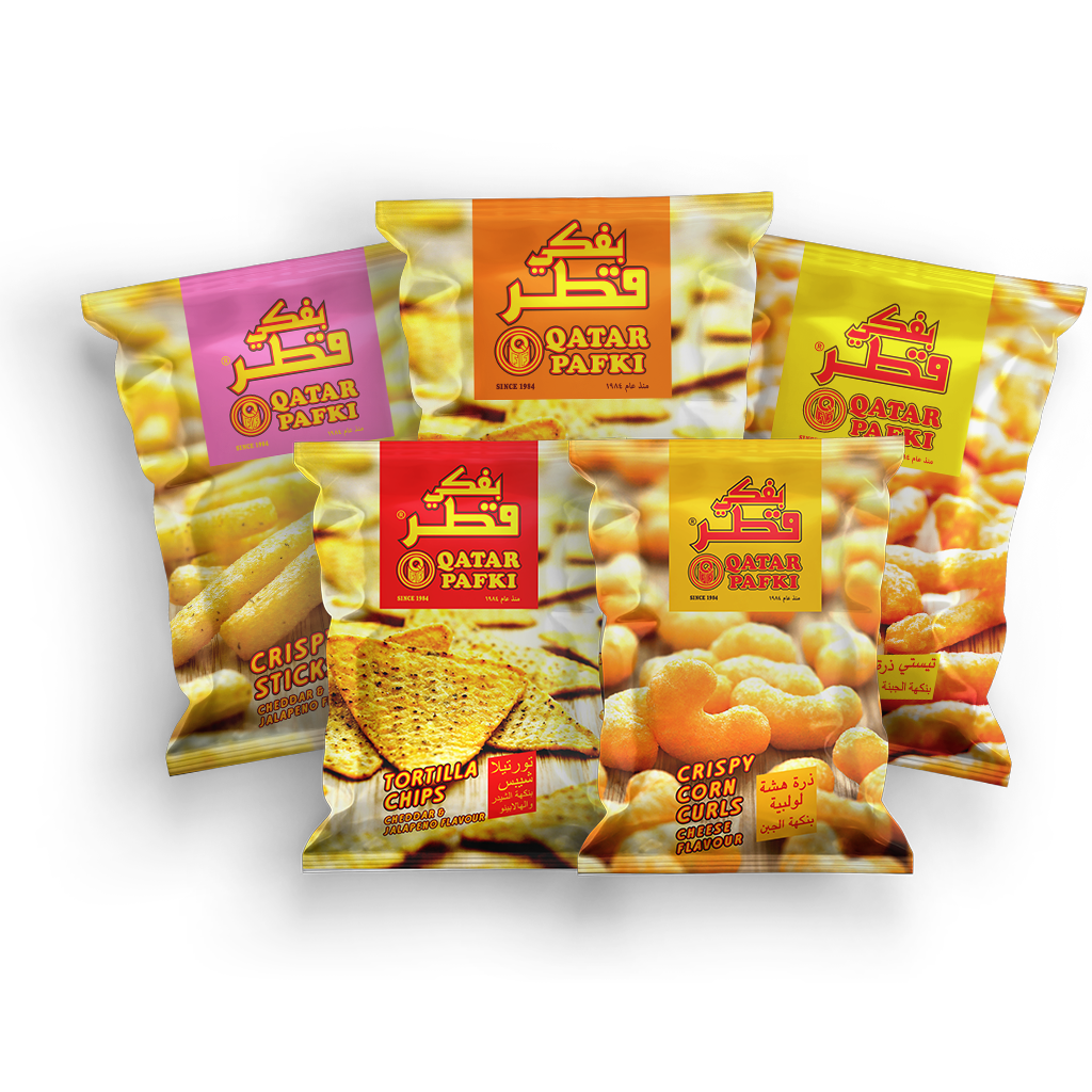 Assorted Carton - 2 of Each Pafki Qatar Flavor | 10 Packs (1 Carton)