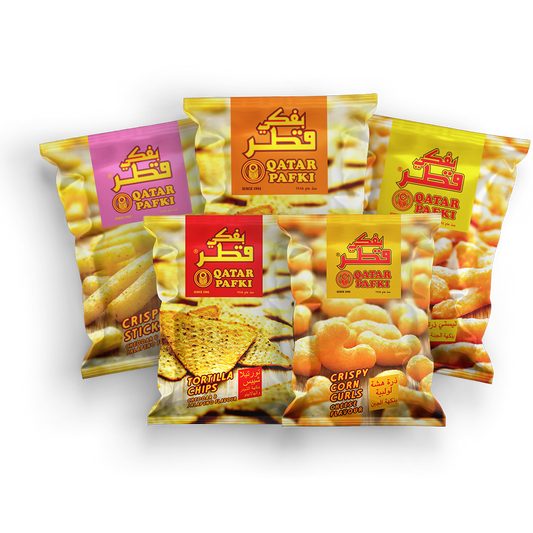 Assorted Carton - 2 of Each Pafki Qatar Flavor | 10 Packs (1 Carton)